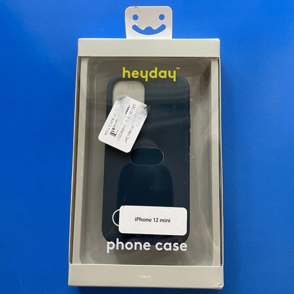 iPhone 12 Mini - Heyday HardShell Silicone Case (DARK TEAL)